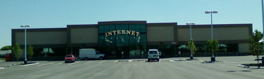 Un magasin qui s'appelle "Internet" Crédits photos : Internet! Vern Hart