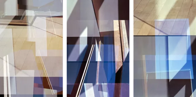 Jenny Okun Carmy House Floor Triptych